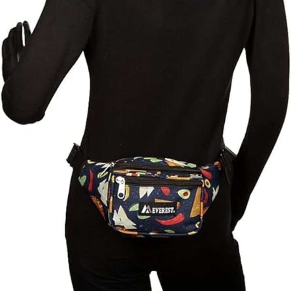 Everest Taco Print Waist Pack / Fanny Pack - Picture 4 of 6